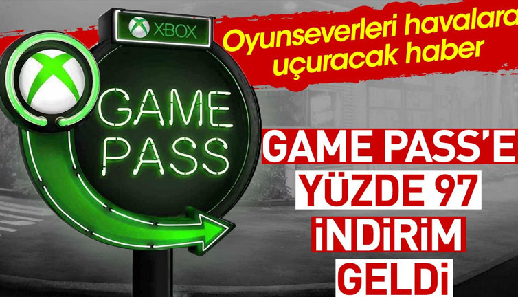 Oyunseverleri havalara uçuracak haber. Xbox Game Pass yüzde 97 indirim yaptı