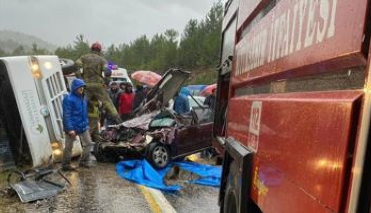 Bursa'da taziye ziyareti faciası: 1 Ölü 5 yaralı