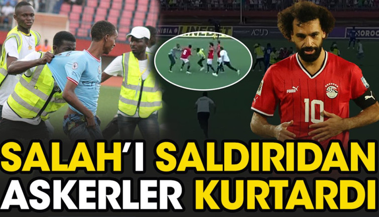 Mohamed Salah'ı askerler kaçırdı! Milli maçtaki saldırı anının videosu ortaya çıktı