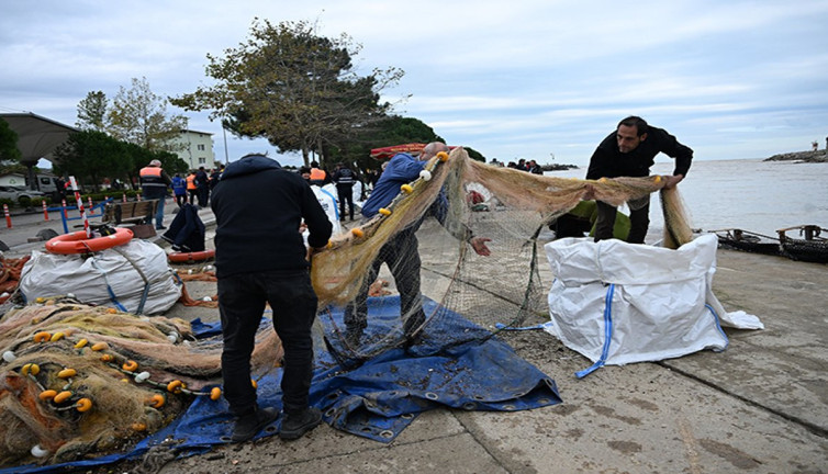 Şile’de hasar tespit ve temizlik çalışmaları yapılıyor