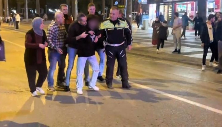 Şoka giren kazazede yakınlarına zor anlar yaşattı