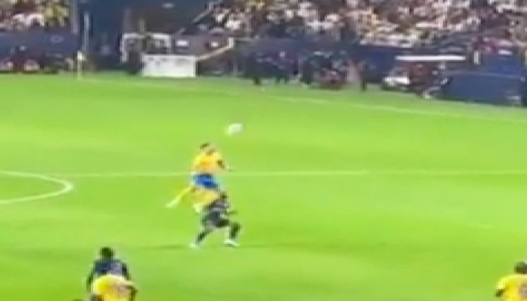 Cristiano Ronaldo'nun uçtuğu anlar