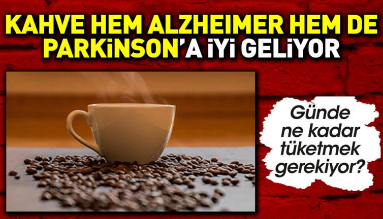 Kahve hem Alzheimer hem de Parkinson’a iyi geliyor. Günde ne kadar tüketmek gerekiyor?