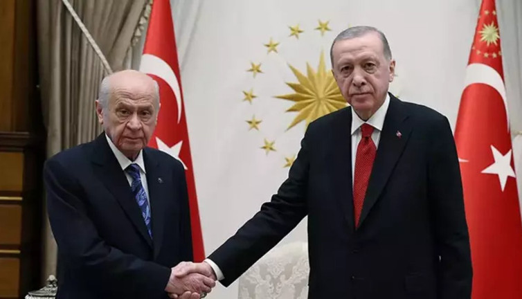 Erdoğan, Bahçeli ile görüştü (29 Kasım 2023)
