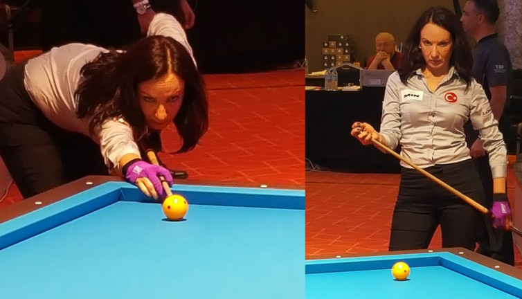 Bilardoda Gülşen Degener şampiyon oldu