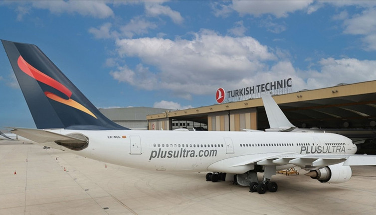THY Teknik AŞ, Plus Ultra Hava Yolları uçaklarının bakımına başladı