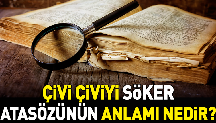 Çivi çiviyi söker atasözünün anlamı nedir?