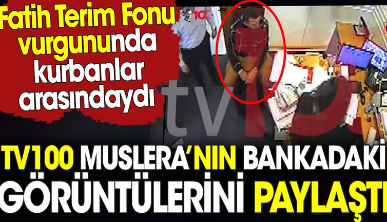 Muslera’nın bankadaki görüntülerini tv100 paylaştı. Fatih Terim Fonu’nda kurbanlar arasındaydı