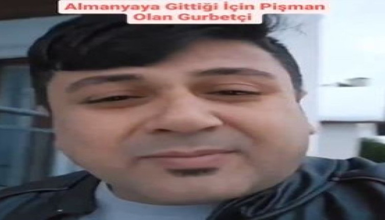 Almaya’ya gittiği için pişman olduğunu söyleyen vatandaşın videosu gündem oldu. Bakın neden pişman olmuş?
