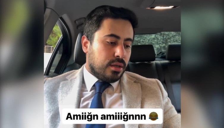 Erdoğan’ı taklit eden fenomenden 'Amin'li Erdoğan videosu