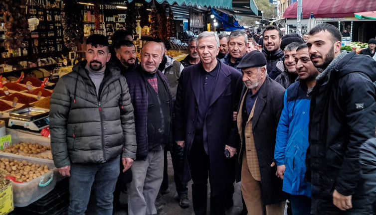 Mansur Yavaş’tan esnaf ziyareti