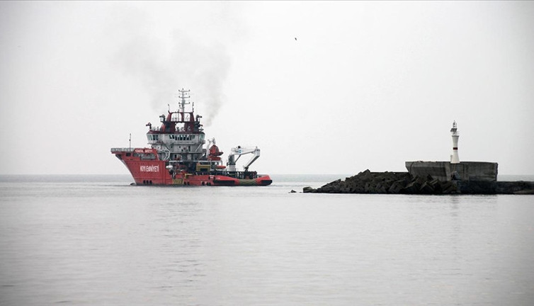 Batan geminin kayıp 7 personelini arama çalışmaları sürüyor (12 Aralık 2023)