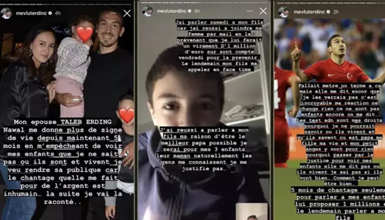 Mevlüt Erdinç'in karısı kaçtı. 'Çocuklar senden değil' diyip göstermiyor. Milli futbolcunun başına neler geldi?