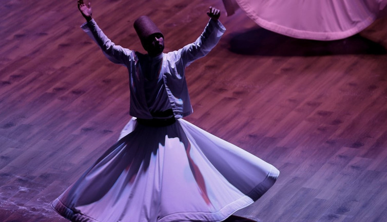 Hazreti Mevlana'nın 750. Vuslat Yıl Dönümü anma töreninden nefes kesen anlar