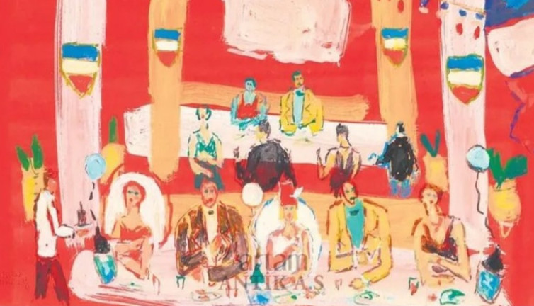 Fikret Mualla'nın bu eseri 4.5 milyon TL'ye satıldı