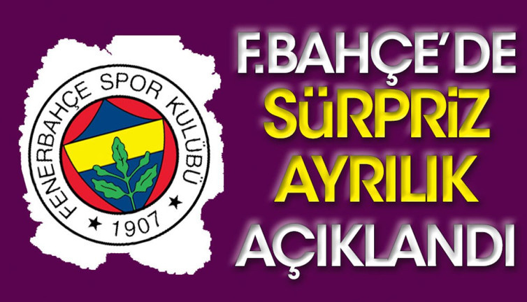 Fenerbahçe ile yollarını ayırdı. Sosyal medya hesabından duyurdu