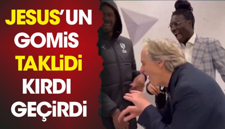 69 yaşındaki Jorge Jesus'un Gomis taklidi yıktı geçti