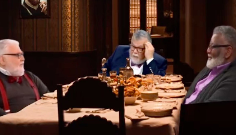 Celal Şengör ve Yunan, Amerikan benzerleri aynı masada