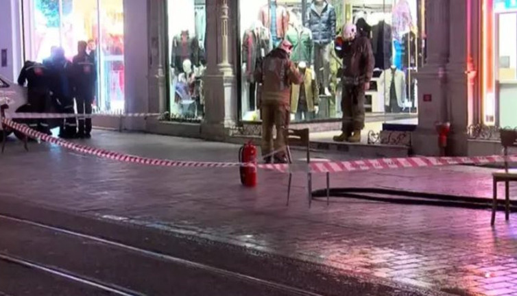 İstiklal Caddesi’nde doğal gaz kaçağı paniği