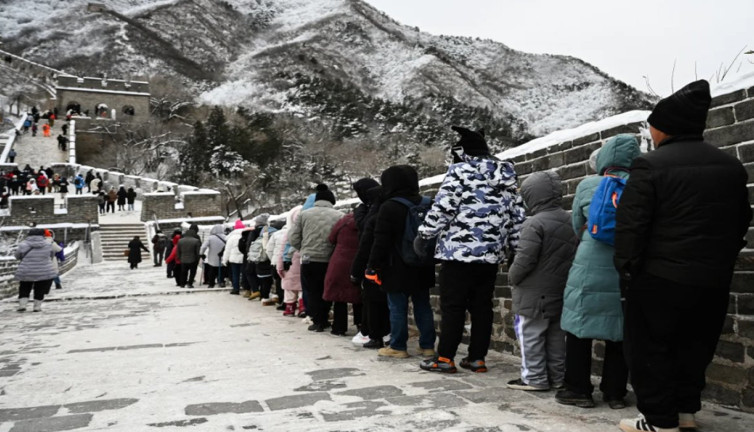 Çin tarihinin en uzun süren soğuk hava dalgasını yaşadı