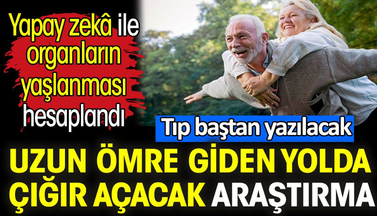Uzun ömre giden yolda çığır açacak araştırma. Yapay zekâ ile organların yaşlanması hesaplandı. Tıp baştan yazılacak