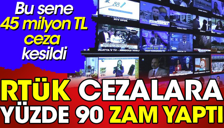 RTÜK 2023’te cezaları yüzde 90 artırdı! En fazla ceza bu nedenle verildi