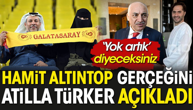 Atilla Türker Süper Kupa krizindeki Hamit Altıntop gerçeğini açıkladı. Yok artık