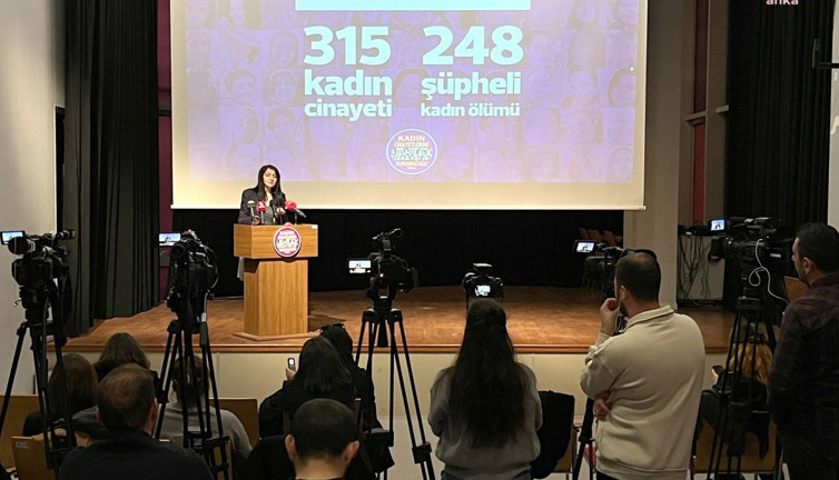 2023 yılında Türkiye’de 315 kadın öldürüldü, 248 kadın şüpheli şekilde ölü bulundu