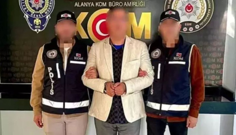 Kırmızı bültenle aranan Hollandalı, Alanya'da yakalandı