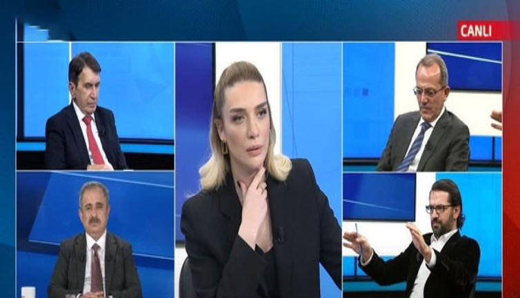 Sunucunun soluk borusuna kuruyemiş kaçtı. Canlı yayında yürekler ağza geldi