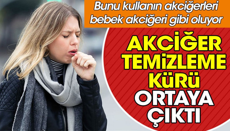 Akciğer temizleme kürü ortaya çıktı. Bunu kullanın akciğerleri bebek akciğeri gibi oluyor