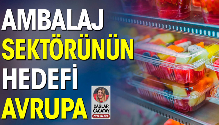 Ambalaj sektörünün hedefi Avrupa