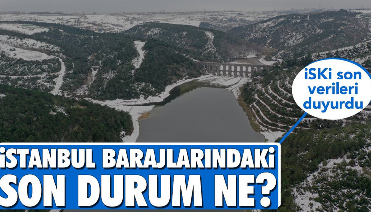 İstanbul barajlarındaki son durum ne? İSKİ verileri duyurdu