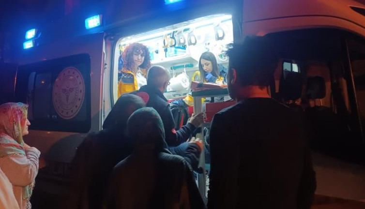 Soba dumanından hastanelik oldu