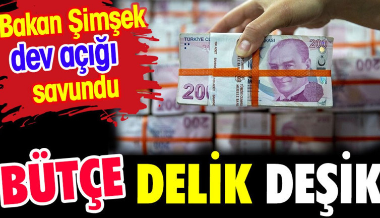 Bütçe delik deşik. Bakan Şimşek dev açığı savundu