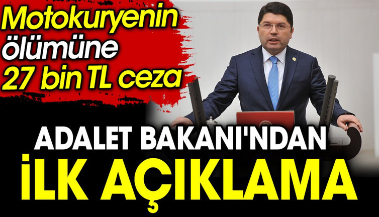 Mahkemenin takdiriymiş. Moto kurye öldüren Somalilinin serbest bırakılmasına Adalet Bakanı yorum yaptı