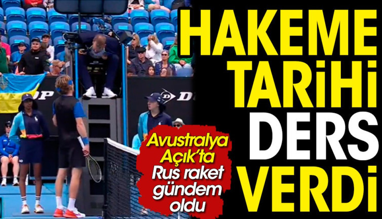 Hakeme milyonların gözü önünde tarihi ders. 7 bin 420 kişiden çıt çıkmadı