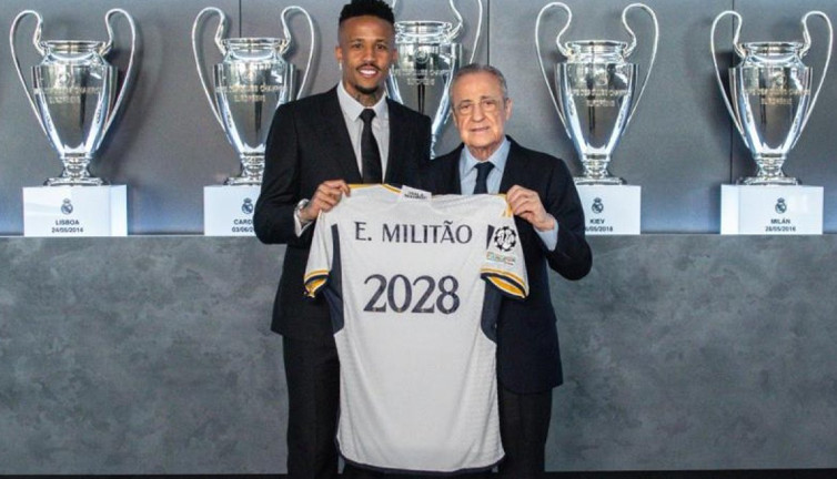 Real Madrid'den Eder Militao hamlesi