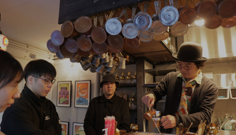 Tokyo'daki Cami Kahvecisi Japonları Türk kahvesinin eşsiz lezzetiyle buluşturuyor