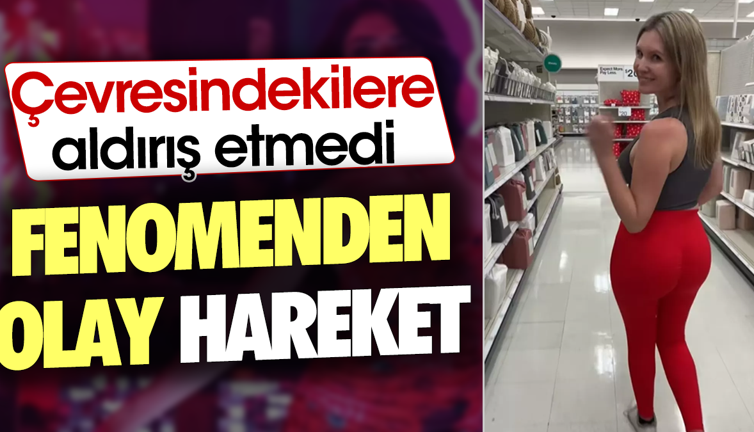 Fenomenden olay hareket. Çevresindekilere aldırış etmedi