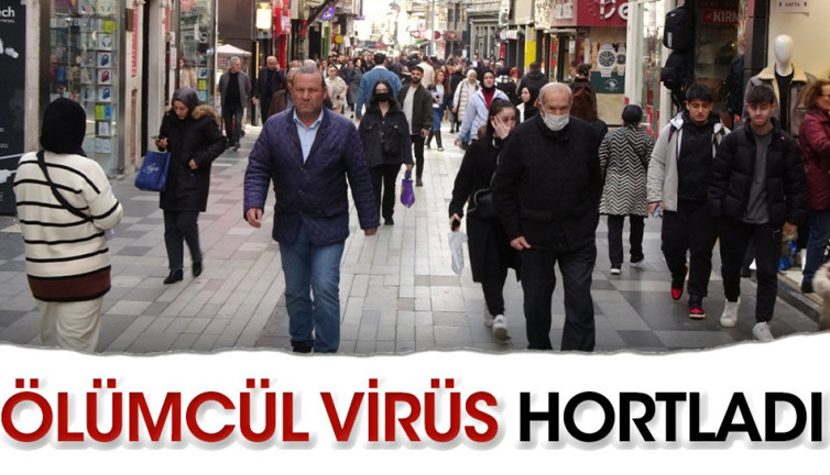 Ölümcül virüs hortladı