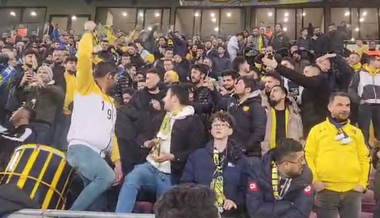 Eryaman Stadı'nda müzik başladı Ankaragücü taraftarı kendinden geçti