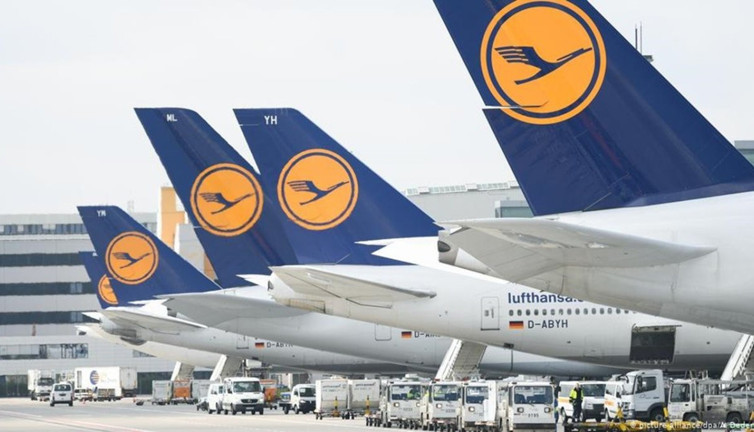 Alman milli hava yolu şirketi Lufthansa'da grev rüzgarı