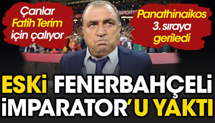 Çanlar Fatih Terim için çalıyor. Eski Fenerbahçeli İmparator'u yaktı 2 puan daha uçtu