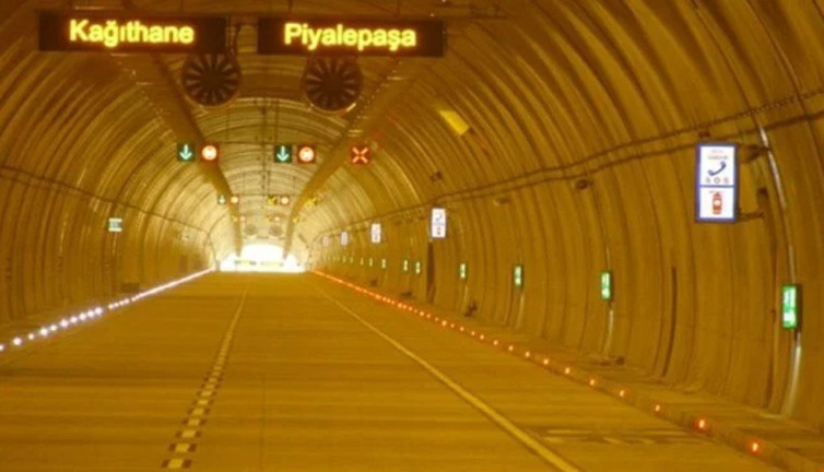 Kağıthane Tüneli belirli saatlerde kapatılacak