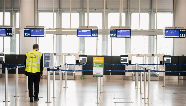 Lufthansa'nın yer hizmetleri personeli 3 günlük greve gidiyor