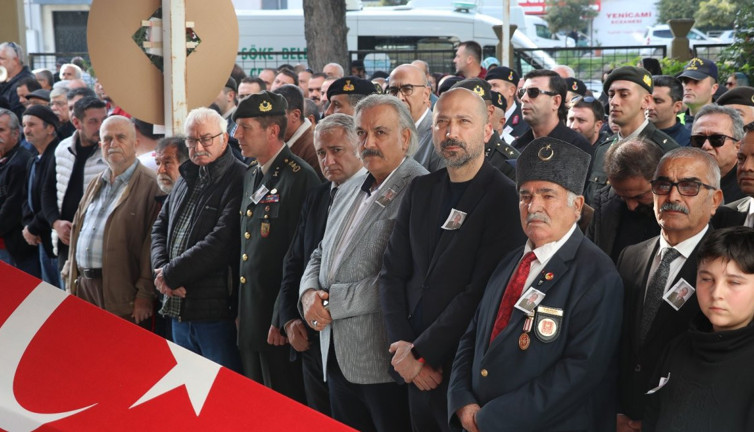 Kıbrıs Gazisi son yolculuğuna uğurlandı (28 Şubat 2024)