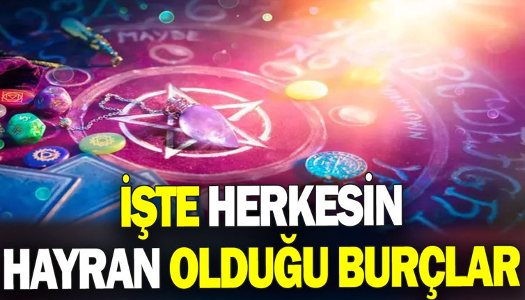 Herkesin hayran kaldığı burçlar belli oldu