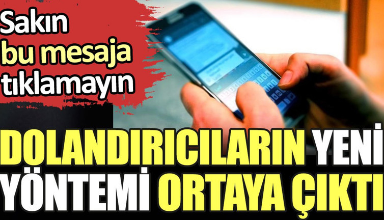 Dolandırıcıların yeni yöntemi ortaya çıktı. Sakın bu linke tıklamayın