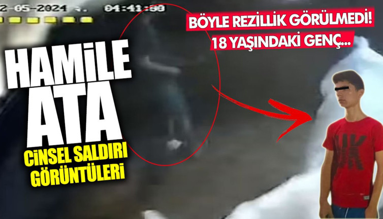 Böyle rezillik görülmedi! 18 yaşındaki genç hamile ata cinsel saldırıda bulundu… Ahırdaki kameralara yakalandı